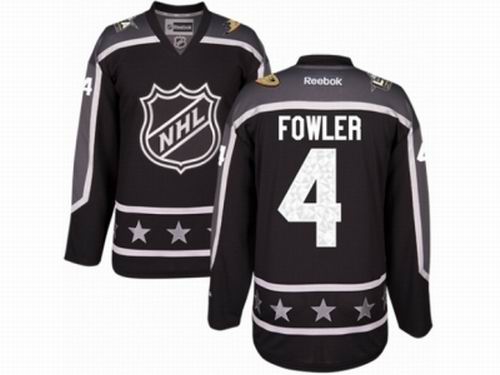 Youth Anaheim Ducks #4 Cam Fowler Black Pacific Division 2017 All-Star NHL Jersey