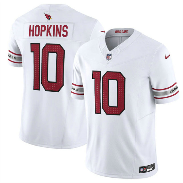 Youth Arizona Cardinals #10 DeAndre Hopkins White Vapor Untouchable F.U.S.E. Limited Stitched Football Jersey