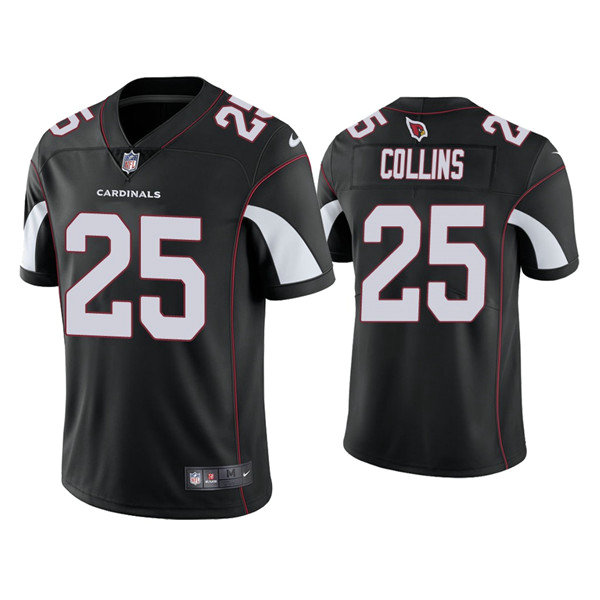 Youth Arizona Cardinals #25 Zaven Collins Black Vapor Untouchable Limited Stitched NFL Jersey