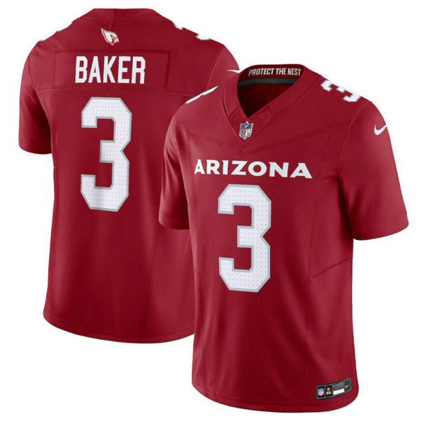 Youth Arizona Cardinals #3 Budda Baker Red Vapor Untouchable F.U.S.E. Limited Stitched Football Jersey