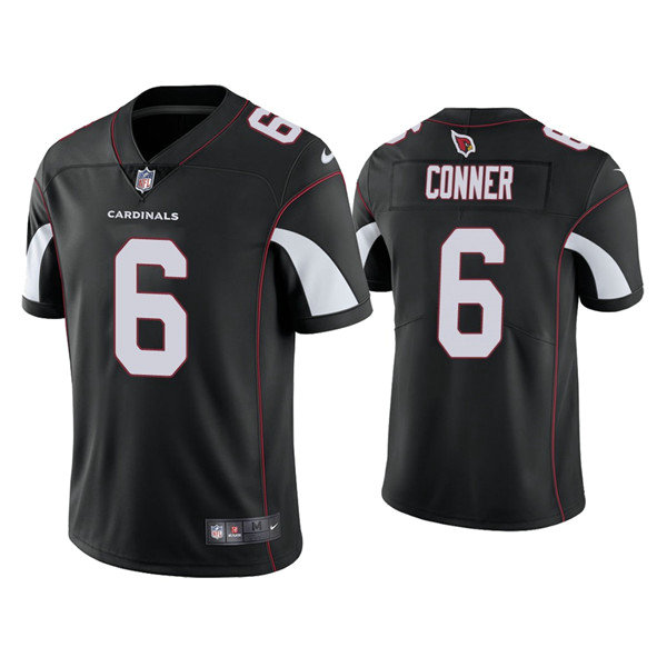 Youth Arizona Cardinals #6 James Conner Black Vapor Untouchable Limited Stitched NFL Jersey