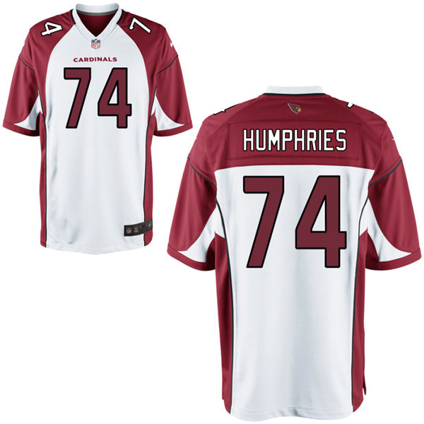 Youth Arizona Cardinals #74 D. J. Humphries Nike White Vapor Limited Jersey