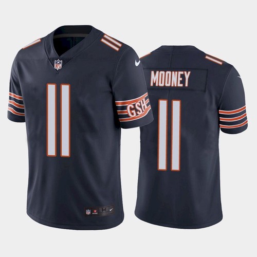Youth Bears #11 Darnell Mooney Vapor Untouchable Limited Navy Jersey