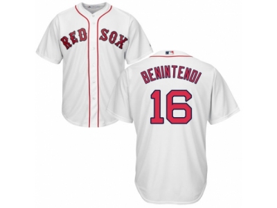 Youth Boston Red Sox #16 Andrew Benintendi White Jersey