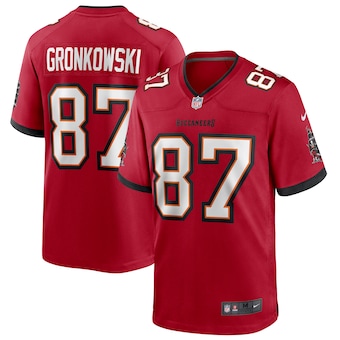 Youth Buccaneers 87 Rob Gronkowski red New 2020 Vapor Untouchable Limited Jersey