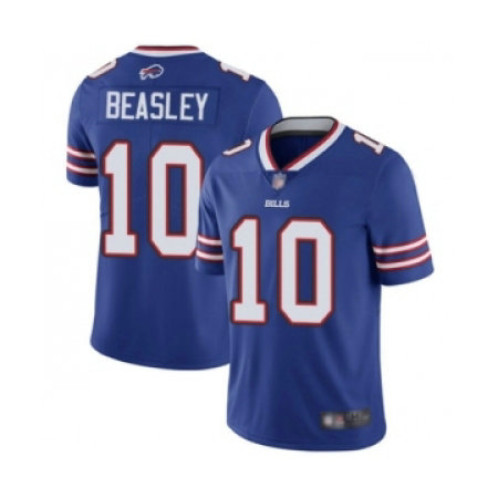 Youth Buffalo Bills #10 Cole Beasley Royal Blue Team Color Vapor Untouchable Limited Player Football Jersey