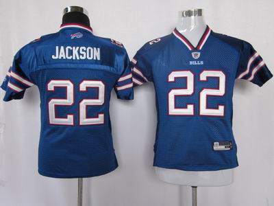 Youth Buffalo Bills #22 Fred Jackson blue jerseys
