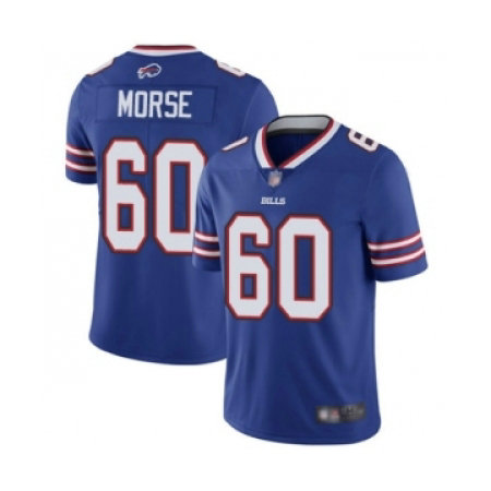 Youth Buffalo Bills #60 Mitch Morse Royal Blue Team Color Vapor Untouchable Limited Player Football Jersey
