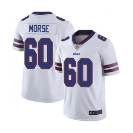 Youth Buffalo Bills #60 Mitch Morse White Vapor Untouchable Limited Player Football Jersey