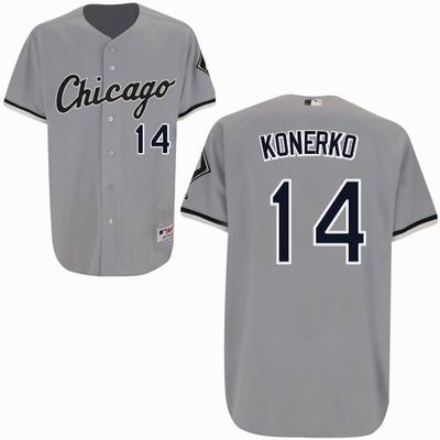 Youth Chicago White Sox #14 Paul Konerko grey