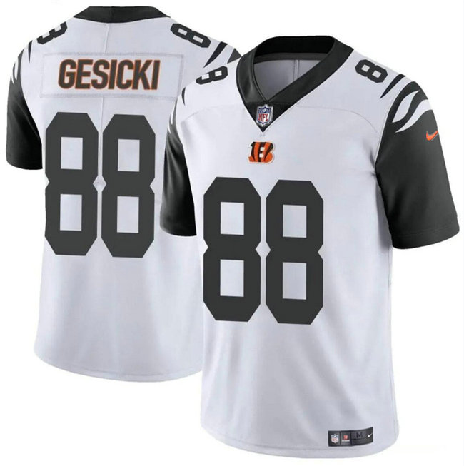 Youth Cincinnati Bengals #88 Mike Gesicki White Vapor Untouchable Limited Stitched Jersey