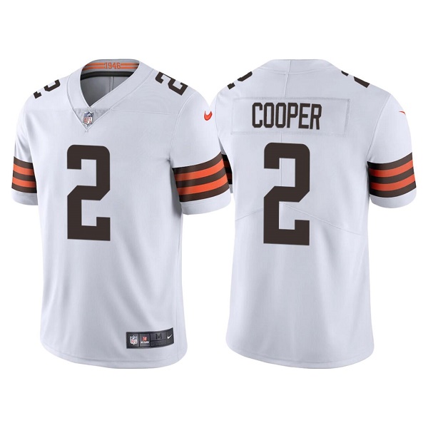 Youth Cleveland Browns #2 Amari Cooper Brown Vapor Untouchable Limited Stitched Jersey
