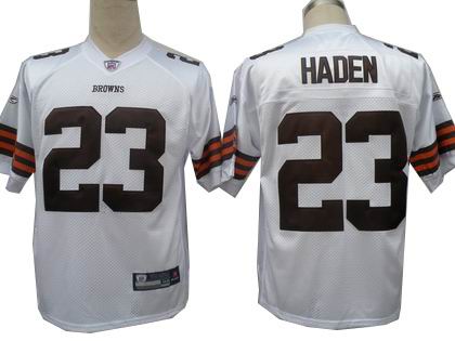 Youth Cleveland Browns #23 Joe Haden jersey white