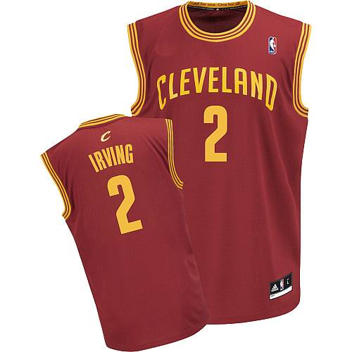 Youth Cleveland Cavaliers 2# Kyrie Irving red jerseys
