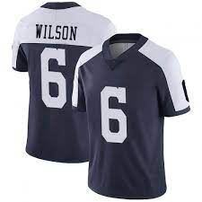 Youth Dallas Cowboys #6 Donavan Wilson Navy Blue Thanksgiving Stitched Vapor Untouchable Limited Jersey