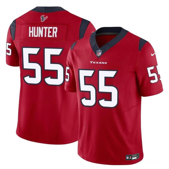 Youth Houston Texans #55 Danielle Hunter Red 2024 F.U.S.E Vapor Untouchable Limited Stitched Football Jersey