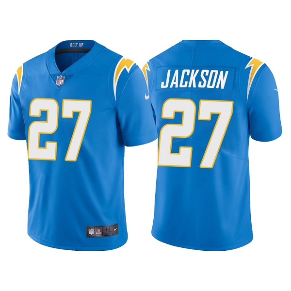 Youth Los Angeles Chargers #27 J.C. Jackson Blue Vapor Untouchable Limited Stitched Jersey
