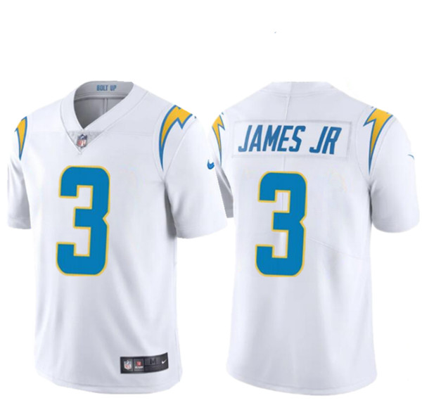 Youth Los Angeles Chargers #3 Derwin James Jr. White Vapor Untouchable Limited Stitched Jersey