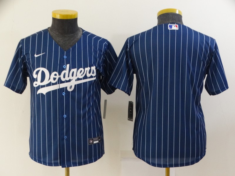 Youth Los Angeles Dodgers Blank Blue Stitched Jersey
