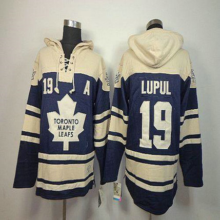 Youth Maple Leafs #19 Joffrey Lupul Blue Sawyer Hooded Sweatshirt Stitched NHL Jersey