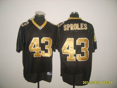 Youth New Orleans Saints 43# SPROLES black