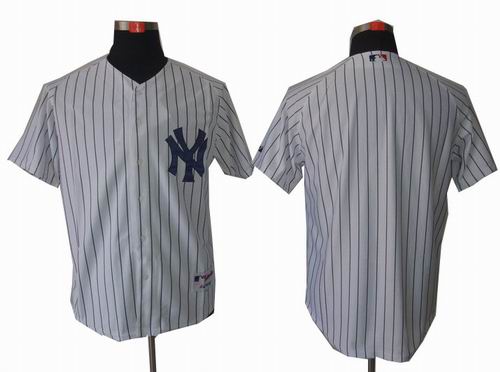 Youth New York Yankees blank  white strip jerseys