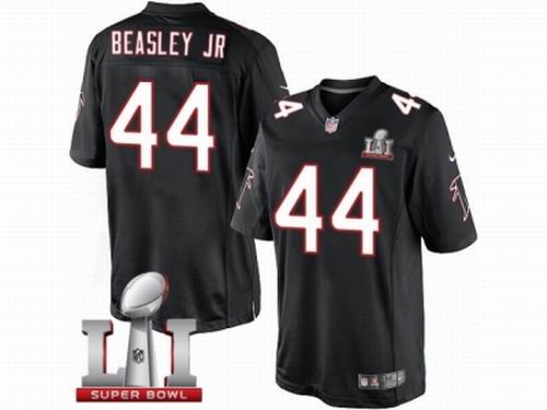 Youth Nike Atlanta Falcons #44 Vic Beasley Limited Black Alternate Super Bowl LI 51 Jersey