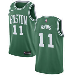 Youth Nike Boston Celtics #11 Kyrie Irving Green NBA Swingman Jersey