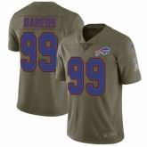 Youth Nike Buffalo Bills #99 Marcell Dareus Limited Olive 2017 Salute to Service NFL Jersey