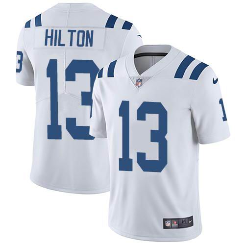 Youth Nike Colts #13 T.Y. Hilton White  Vapor Untouchable Limited Jersey