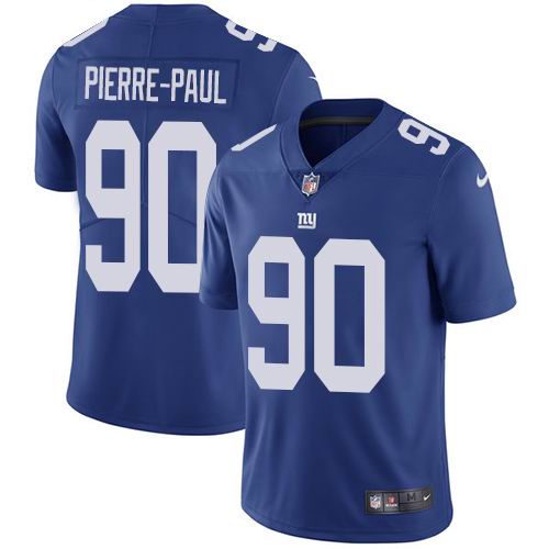 Youth Nike Giants #90 Jason Pierre-Paul Royal Blue Team Color  Vapor Untouchable Limited Jersey