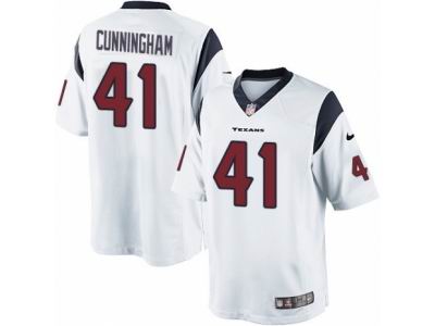 Youth Nike Houston Texans #41 Zach Cunningham game White Jersey