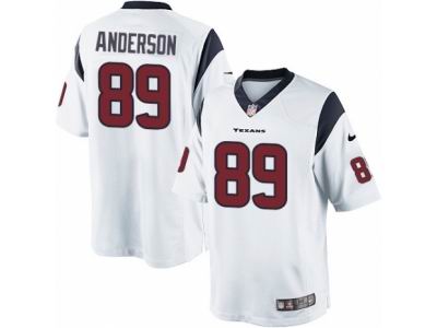 Youth Nike Houston Texans #89 Stephen Anderson game White Jersey