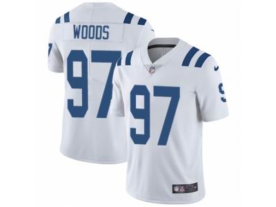 Youth Nike Indianapolis Colts #97 Al Woods game White Jersey