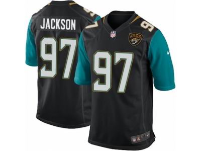 Youth Nike Jacksonville Jaguars #97 Malik Jackson Game Black Jersey