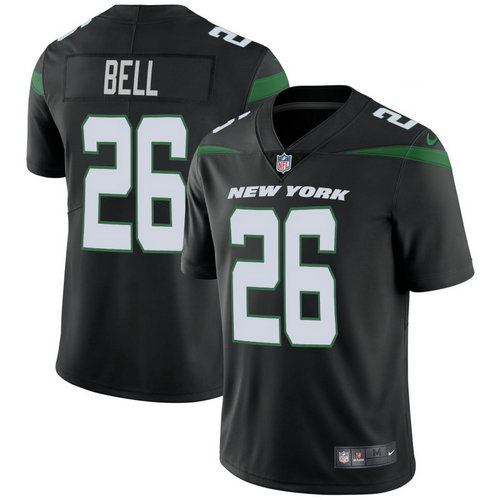 Youth Nike Jets 26 Le'Veon Bell Black Youth New 2019 Vapor Untouchable Limited Jersey