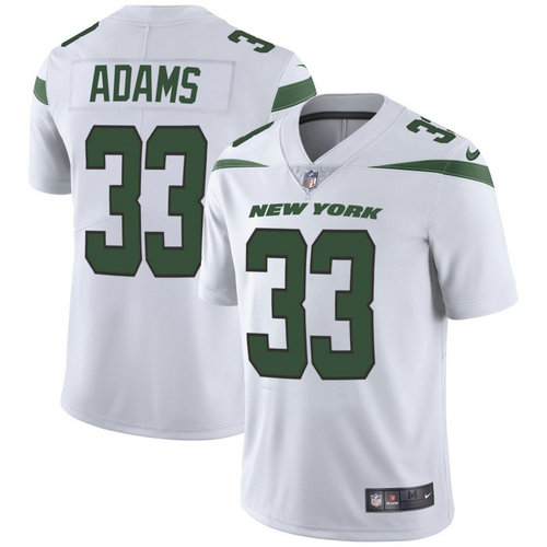 Youth Nike Jets 33 Jamal Adams White Youth New 2019 Vapor Untouchable Limited Jersey