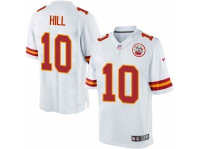 Youth Nike Kansas City Chiefs #10 Tyreek Hill Limited White NFL Jersey