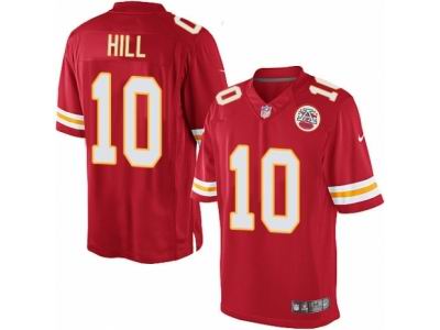 Youth Nike Kansas City Chiefs #10 Tyreek Hill game Red Jersey