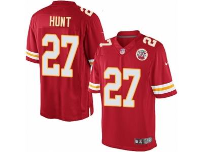 Youth Nike Kansas City Chiefs #27 Kareem Hunt Limited Red Jersey