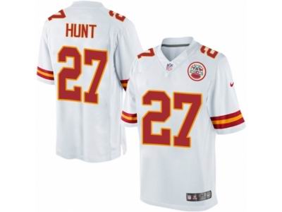 Youth Nike Kansas City Chiefs #27 Kareem Hunt Limited White Jersey