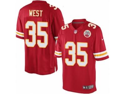 Youth Nike Kansas City Chiefs #35 Charcandrick West Limited Red Jersey