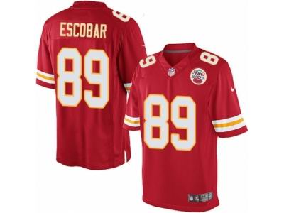 Youth Nike Kansas City Chiefs #89 Gavin Escobar Limited Red Jersey
