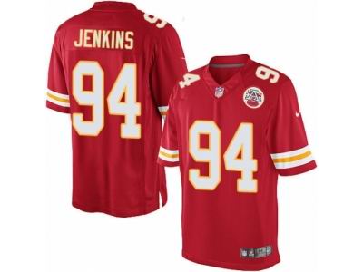 Youth Nike Kansas City Chiefs #94 Jarvis Jenkins Limited Red Jersey