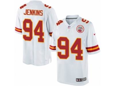 Youth Nike Kansas City Chiefs #94 Jarvis Jenkins Limited White NFL Jersey