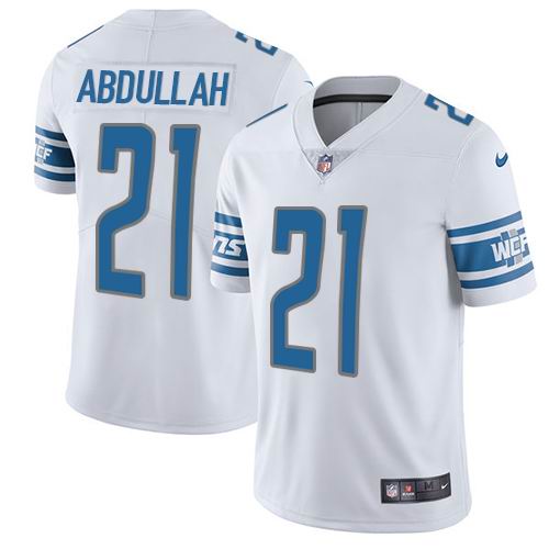 Youth Nike Lions #21 Ameer Abdullah White Vapor Untouchable Limited Jersey
