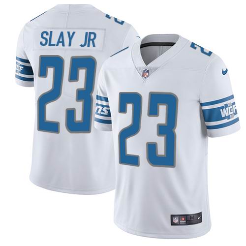 Youth Nike Lions #23 Darius Slay Jr White Vapor Untouchable Limited Jersey