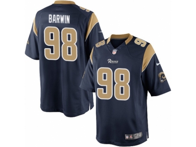 Youth Nike Los Angeles Rams #98 Connor Barwin game Navy Blue Jersey