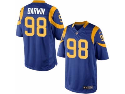 Youth Nike Los Angeles Rams #98 Connor Barwin game Royal Blue Jersey