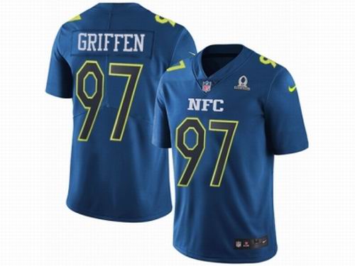 Youth Nike Minnesota Vikings #97 Everson Griffen Limited Blue 2017 Pro Bowl NFL Jersey